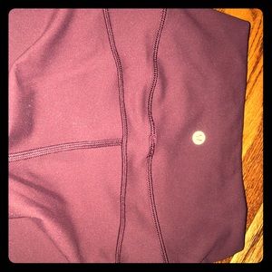 Size 2 Lululemon crops